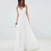 ASOS EDITION Joni Sequin Cami Wedding Dress, White
