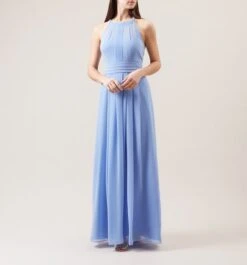 Hobbs Alexis Maxi Dress, Cornflower Blue