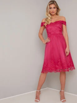 Chi Chi Ryan Dress, Pink