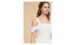 Whistles Clementine Wedding Dress, Ivory -EleganceWear Store Clementine Wedding Dress 4