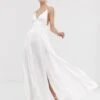 ASOS EDITION Double Split Front Cami Wedding Dress, Ivory