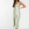 BEC + BRIDGE Bec & Bridge Crest Midi Slip Dress In Peppermint Green