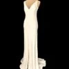 Bibilux Silk Slip Wedding Dress, Ivory
