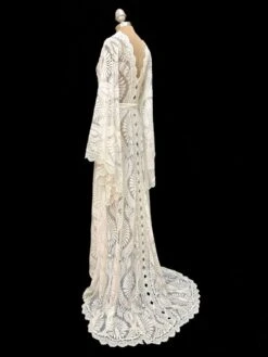 Bibiluxe AMARA Lace Boho Wrap Beach Wedding Dress 5 Bibiluxe AMARA Lace Boho Wrap Beach Wedding Dress -EleganceWear Store bibiluxe amara lace boho wrap beach wedding dress e1588233489354