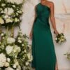 Chi Chi Tegan Maxi Bridesmaid Maxi Dress, Green