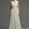 Coast Bridal 3d Lace Halter Maxi Dress, Ivory