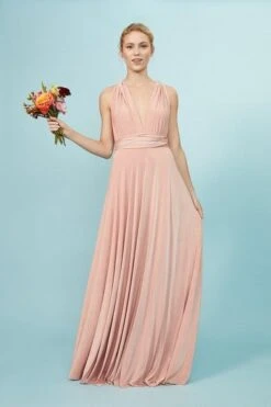 Coast Multiway Jersey Maxi Dress, Light Pink/Blush