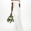 Coast Premium Bardot Fishtail Wedding Dress, Ivory