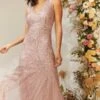Coast Sequin Split Skirt Maxi Bridesmaid Dress, Blush/Light Pink