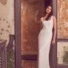 Monsoon Deja Square Neck Bridal Dress Ivory