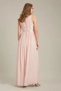 Front Page -EleganceWear Store dorothy perkins petite satin cross waist chiffon maxi bridesmaid dress blush pink1 e1660198012371 1