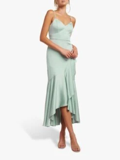Forever New Hazel Wrap Dress, Pale Sage