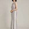 Ghost Claudia Bridesmaid Maxi Dress, Silver Lake
