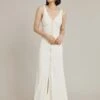 Ghost Phoebe Crepe Maxi Wedding Dress, Ivory