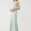 Ghost Taylor Bridesmaid Maxi Dress, Dusty Green