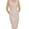 Gina Bacconi Marinela Lace Dress, Light Pink/Blush