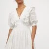 H&M H&M Broderie Anglaise Dress, White