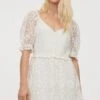 H&M H&M Short Lace Dress, Cream