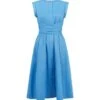 Hobbs Eloise Dress, Sea Blue