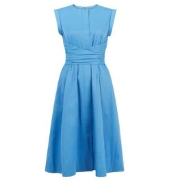 Hobbs Eloise Dress, Sea Blue