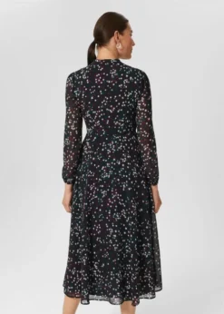 Hobbs Erin Star Fit And Flare Dress, Black/White 3 Hobbs Erin Star Fit And Flare Dress, Black/White -EleganceWear Store hobbs erin star fit and flare dress black white1 e1668496085660