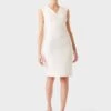 Hobbs Frida Shift Dress, Ivory