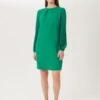 Hobbs Gretta Pop Over Shift Sleeve Dress, Green