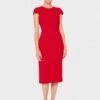 Hobbs Joan Shift Dress, Red