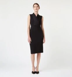 Hobbs Katherine Shift Dress, Black