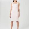Hobbs Miranda Shift Beaded Dress, Light Pink/Blush