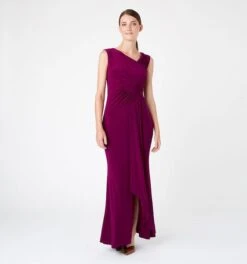 Hobbs Niamh Maxi Dress, Purple