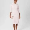 Hobbs Rhianne Shift Dress Dress, Light Pink/Blush