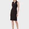 Hobbs Sabrina Shift Dress, Black