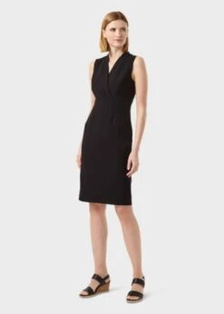 Hobbs Sabrina Shift Dress, Black