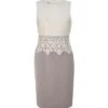 Hobbs Seraphina Lace Shift Dress, Cream/Latte