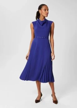 Hobbs Sierra Dress, Cobalt Blue
