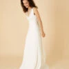 Monsoon Annie Bow Back Bridal Maxi Dress Ivory