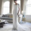 Monsoon Elizabeth Chantilly Lace Bridal Maxi Dress Ivory