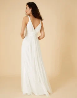 Monsoon Janet Bridal Maxi Dress Ivory -EleganceWear Store monsoon janet bridal maxi dress ivory2