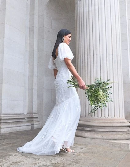 Monsoon Violet Embellished Bridal Maxi Dress Ivory 1 Monsoon Violet Embellished Bridal Maxi Dress Ivory