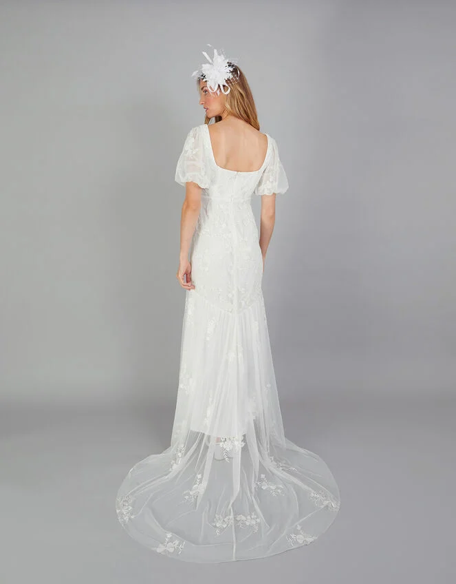 Monsoon Violet Embellished Bridal Maxi Dress Ivory 3 Monsoon Violet Embellished Bridal Maxi Dress Ivory - Image 3