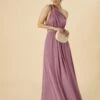 Monsoon Tracy Twist Me Tie Me Maxi Bridesmaid Dress Pink