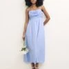 Nobody's Child Blue Bridesmaid Rue Midaxi Dress