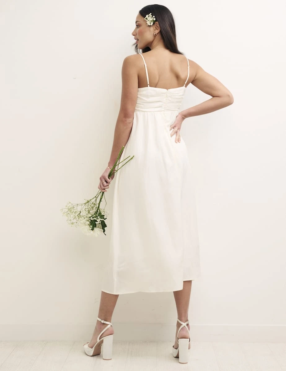 Nobody's Child Ivory Bridesmaid Rue Midaxi Dress 3 Nobody's Child Ivory Bridesmaid Rue Midaxi Dress - Image 3
