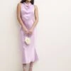 Nobody's Child Lilac Frances Midaxi Bridesmaid Dress