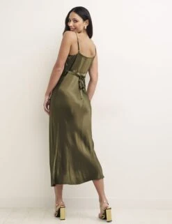 Nobody's Child Olive Green Bridesmaid Trixie Midaxi Dress 5 Nobody's Child Olive Green Bridesmaid Trixie Midaxi Dress -EleganceWear Store nobodys child olive green bridesmaid trixie midaxi dress2