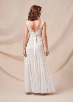 Phase Eight Annalise Beaded Wedding Dress, Porcelian -EleganceWear Store phase eight annalise beaded wedding dress porcelian1 copy