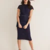 Coast Phase Eight Aurora Lace Dress, Navy