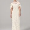 Phase Eight Avianna Tapework Wedding Dress, Cream/Ivory