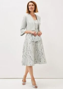 Phase Eight Becka Floral Jacquard Fit And Flare Dress, Eau De Nil/Off White 5 Phase Eight Becka Floral Jacquard Fit And Flare Dress, Eau De Nil/Off White -EleganceWear Store phase eight becka floral jacquard fit and flare dress eau de nil off white3 e1641935844907